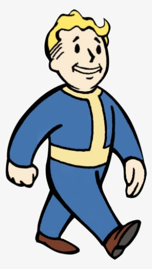 Fallout 3 Vault Boy Png - Fallout Vault Boy Walking