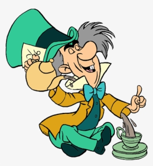 Mad Hatter Tea, Mad Hatters, Disney Characters, Alice - Alice In Wonderland Mad Hatter Clipart