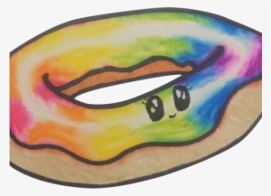 Rainbow Donut - Painting