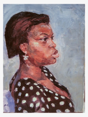 Gladys, Oil, 40x30cm - Self-portrait