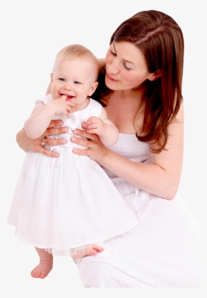 Download Mom With Baby Png Image - Mother And Baby Png
