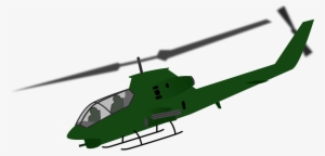 Helicopter - Military Helicopter Clipart