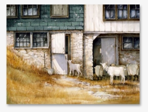 A Goat's Way - Painting