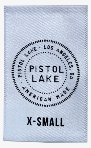 Satin Woven Care Label Printed - Clothing
