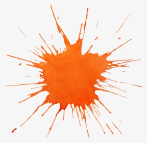 Clip Art Free Stock Paintball Clipart Orange Splash - Orange Paint Splash Png