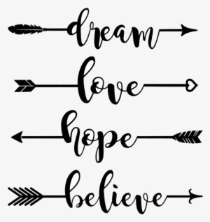 Image Library Library Tumblr Blackandwhite Black White - Dream Love Hope Believe