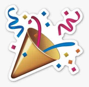 Confetti Clipart Emoji - Celebration Emoji Png