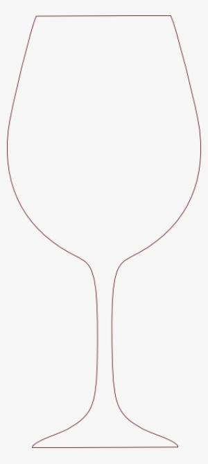 Wine Glass Outline Clip Art - Wine Glass Outline Png