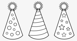 Cone Clipart Party Hat - Draw A Birthday Hat