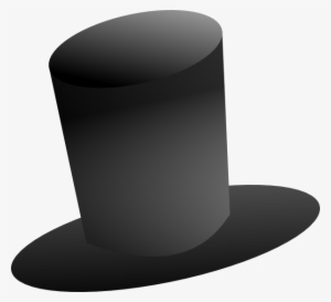 Tall Top Hat Clip Art At Clker - Top Hat With Transparent Background