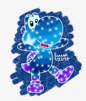 Nebula Yoshi By Emmadrawslines On Deviantart Clip Freeuse - Stock