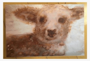 Sheri's Lamb Canvas Print - Painting