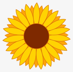 Bright Clipart Yellow Thing - Sunflower Clipart