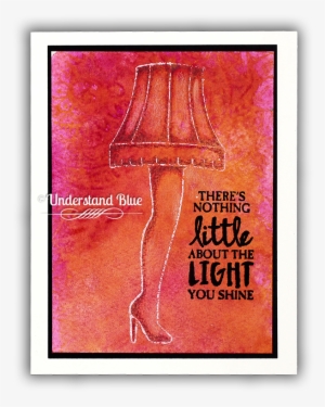 leg lamp cookie cutter and stamp set - poster
