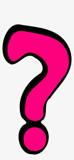 Png Black And White Stock Collection Of Pink High Quality - Question Mark Pink Color