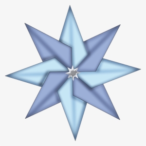 Christmas Blue Star Ornament Png Clipart - Clip Art Christmas Star