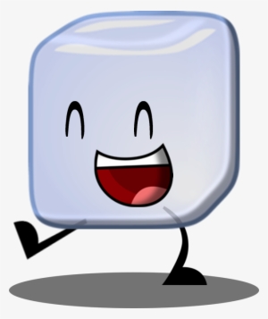 Ice Cube Clipart Cube Object - Cartoon Ice Cube Smiling