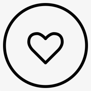 Like Heart Circular Outlined Button Comments - Tick Arrow