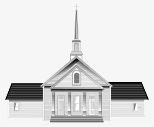 Church Free Png Image - Churchr Clip Art Black And White
