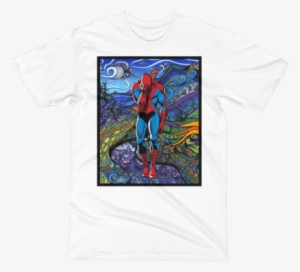 Spiderman's Lsd Trip - Psychedelic Trippy Art Art 24x18 Poster Decor