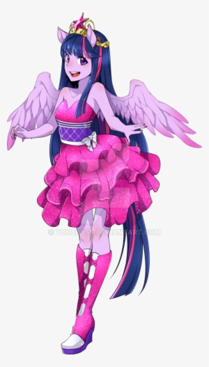 Yuuabyss, Equestria Girls, Fall Formal Dress, Obtrusive - My Little Pony Princess Twilight Sparkle Anime