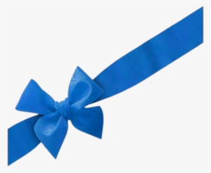 Blue Ribbon Free Png Image Download - Бант Синий