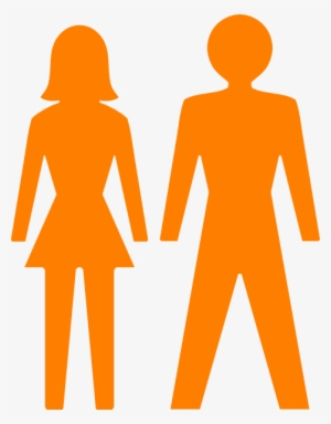 Man And Woman Symbol Png Download - Man And Woman Icon Vector