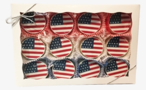 American Flag Chocolate Covered Oreo Gift Box
