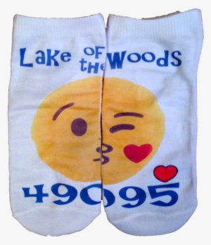 Kiss Emoji Camp Socks - Sock