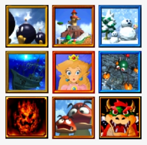Mine Super Mario 64 Mario Peach Sprite Transparent - All Mario 64 Paintings