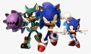 Sonic Forces Avatar, Sonic And Classic Sonic Key Artwork