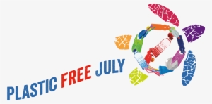 Pfj Logo Transparent Banner Large - Plastic Free July 2018