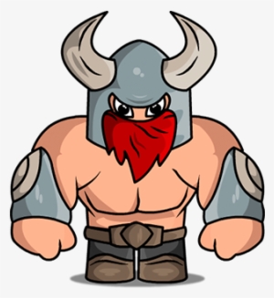 Warrior-viking - Viking Cartoon Png