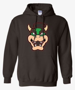 Nintendo Super Mario Bowser Pocket Face Graphic T-shirt - Hoodie