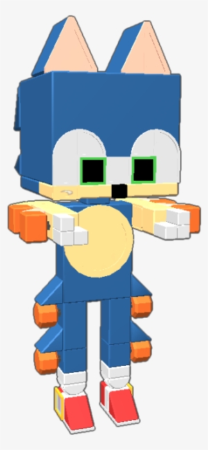 This Is The Sonic I First Used For Sonic Forces Demo - Cartoon