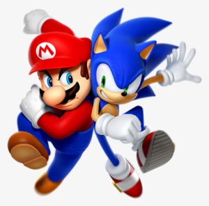 Mario And Sonic Squaring Off - Mario Vs Sonic Rio 2016