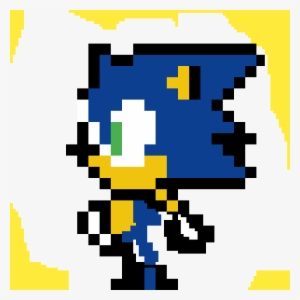 Sonic Forces Sonic - Sonic Perler Beads Patterns