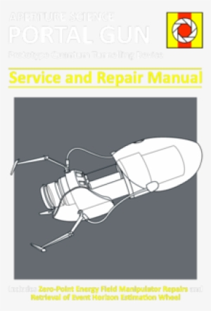 Portal Gun Service And Repair Manual - Poster