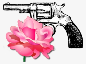 Gun And Rose - Gun And Rose Png