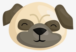 Pug Emoji & Stickers Messages Sticker-1 - Pug Emoji Png