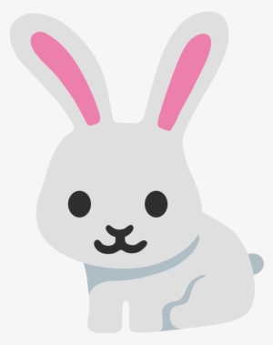File - Emoji U1f407 - Svg - Android Rabbit Emoji