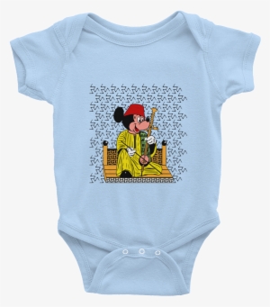 Mickey In Tarboush Arabic Baby Onesie - Adorable Penguin Unisex Baby Onesie. Gift For Penguin