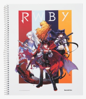 Rwby Ready For Action Spiral Notebook - Rwby: Volume 4 [blu-ray + Dvd]