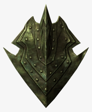 The Front Of An Orcish Shield - Orcish Shield Skyrim