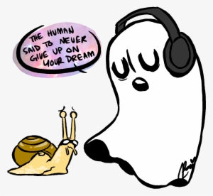 Banner Black And White Library V Video Games Thread - Napstablook And Snail