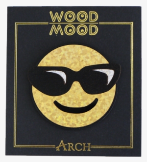 Wood Mood Emoji - Face