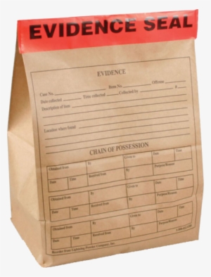 Share This Image - Extra-large Evidence Seals, 4" X 12", Pack Of 100