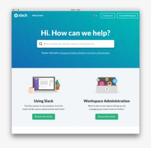 Slack On Twitter - Help And Support Pages
