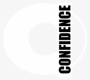 Confidence Logo Black And White