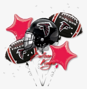 Falcons Bouquet - 21" Atlanta Falcons Helmet Foil Balloon (1 Each)